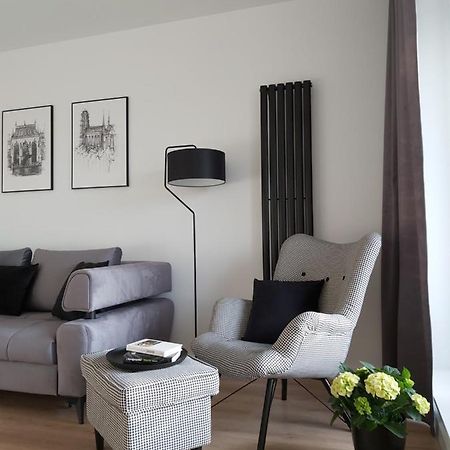 Apartament 150 Zaspa Vvita Z Prywatnym Ogrodem I Tarasem Gdańsk Eksteriør bilde