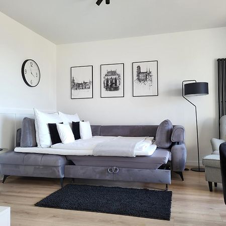 Apartament 150 Zaspa Vvita Z Prywatnym Ogrodem I Tarasem Gdańsk Eksteriør bilde