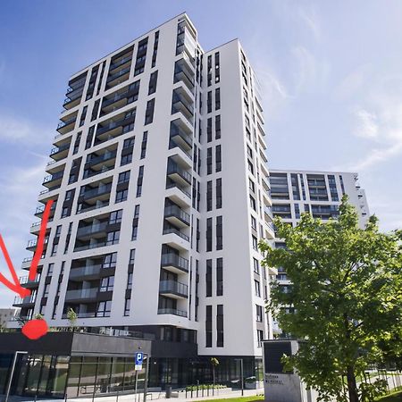 Apartament 150 Zaspa Vvita Z Prywatnym Ogrodem I Tarasem Gdańsk Eksteriør bilde