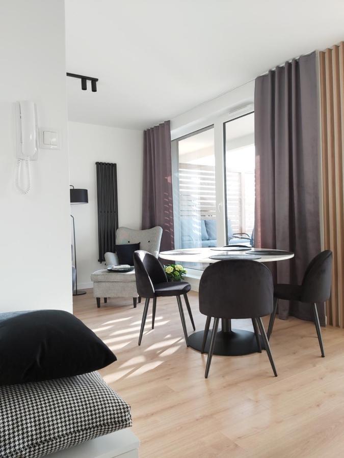 Apartament 150 Zaspa Vvita Z Prywatnym Ogrodem I Tarasem Gdańsk Eksteriør bilde