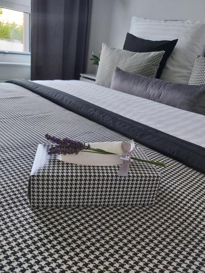 Apartament 150 Zaspa Vvita Z Prywatnym Ogrodem I Tarasem Gdańsk Eksteriør bilde