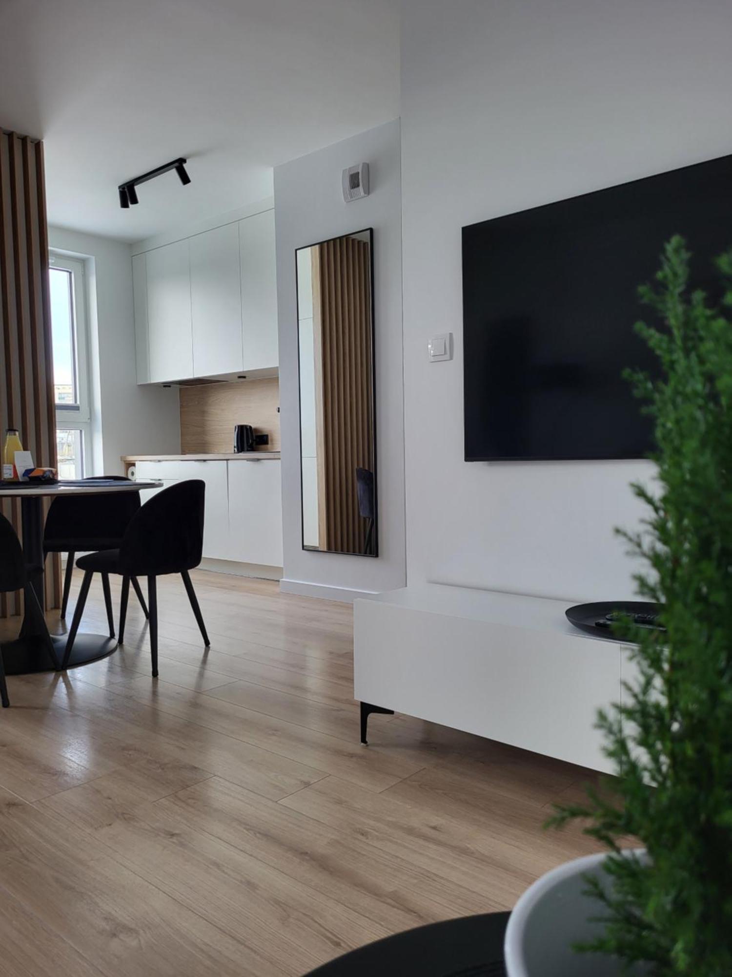 Apartament 150 Zaspa Vvita Z Prywatnym Ogrodem I Tarasem Gdańsk Eksteriør bilde