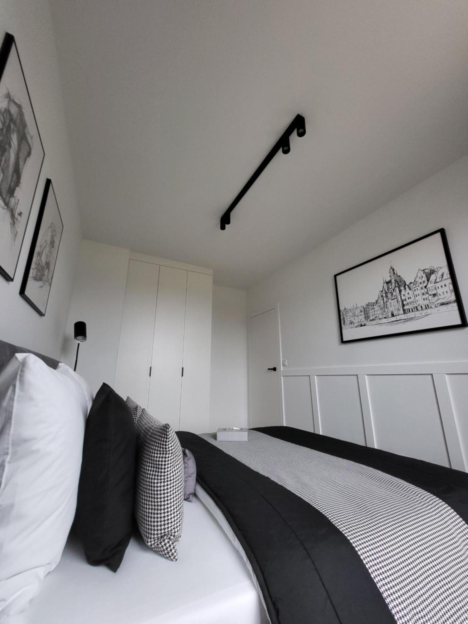 Apartament 150 Zaspa Vvita Z Prywatnym Ogrodem I Tarasem Gdańsk Eksteriør bilde